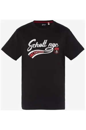 Schott NYC Lyhythihainen t-paita TSTYRON EU M