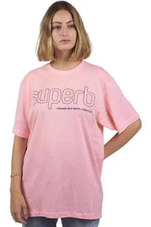 Superb 1982 Lyhythihainen t-paita HK150PKN-SUPERBLINE-ROSA EU XXL