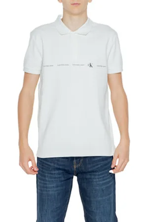 Calvin Klein Lyhythihainen poolopaita LOGO REPEAT J30J325432 EU S