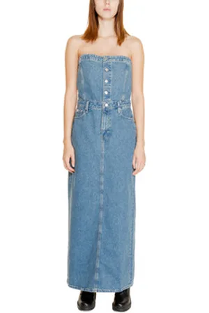 Calvin Klein Pitkä mekko STRAPLESS MAXI J20J223742 EU S