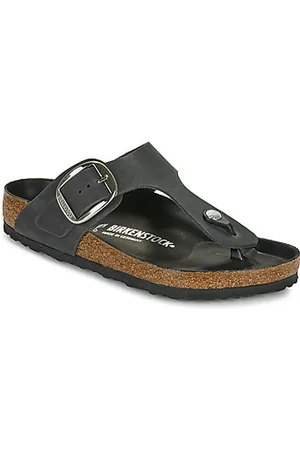 Birkenstock Rantasandaalit Gizeh Big Buckle LEOI Black HEX 36