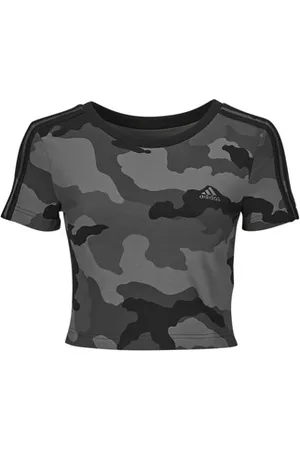 adidas Lyhythihainen t-paita Essentials 3-Stripes Camo Print Baby T-Shirt EU S