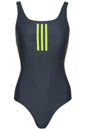 adidas Yksiosainen uimapuku 3-Stripes Graphic V-Back Swimsuit DE 34