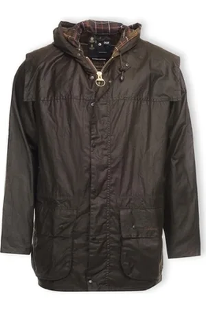 Barbour Paksu takki Classic Durham Wax Jacket - Olive FR 36