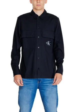 Calvin Klein Lyhythihainen paitapusero CARGO OVERSHIRT J30J325618 EU XL