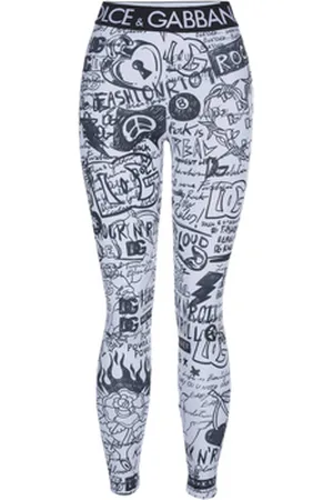 Dolce & Gabbana Legginsit & Sukkahousut FTCKST G7FZW IT 40