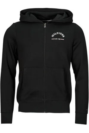 Tommy Hilfiger Svetari ROUNDALL HOODED ZIP THROUGH EU S