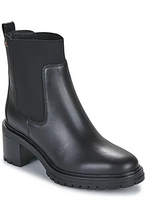 Tommy Hilfiger Kengät FLAG MID HEEL LEATHER CHELSEA 36