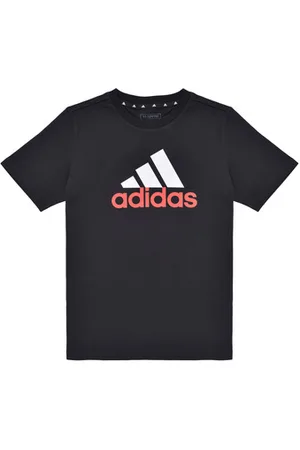 adidas Lyhythihainen t-paita Essentials Two-Color Big Logo Cotton T-Shirt 7 / 8 vuotta