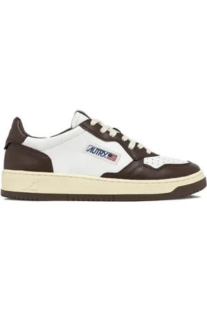 Autry Kengät Medalist Low Bicolor - White/Chestnut 41