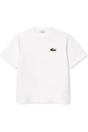 Lacoste T-paidat & Poolot Loose Fit T-Shirt TH2745 - White EU S