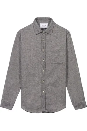 Portuguese Flannel Pitkähihainen paitapusero Teca Shirt - Light Grey EU S