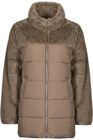 ONLY Toppatakki ONLWANJA FUR PUFFER MIX COAT CC OTW EU S