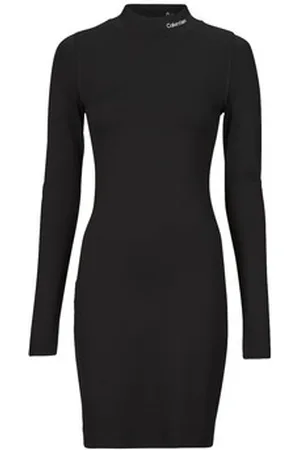 Calvin Klein Lyhyt mekko LOGO ELASTIC MILANO DRESS EU S