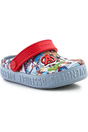 Crocs Poikien sandaalit Avengers Off Court Clog T 209945-0ID Blue Grey 25 / 26