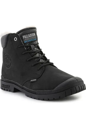 Palladium Kengät sp20 Cuff Leather Waterproof WL 79067-008-M Black 36