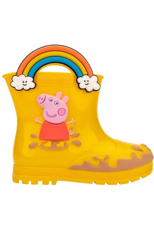 Melissa Saappaat MINI Welly + Peppa Pig Baby Boots - Yellow/Beige 21