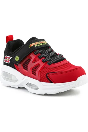 Skechers Poikien sandaalit S-Lights Prisma Trons 400090L-RDBK Red/Black 33 1/2
