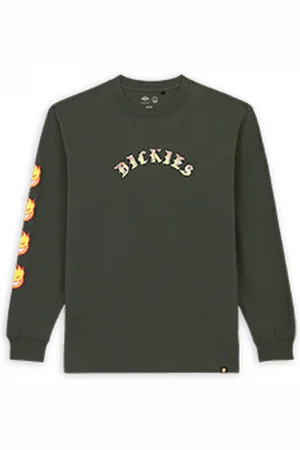 Dickies T-paidat & Poolot x spitfire long sleeve tee EU M