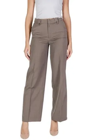 ONLY Väljät housut ONLASHLEY HW WIDE PANT BF TLR 15332218 FR 40