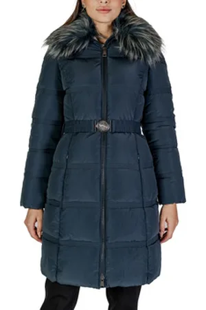 Guess Toppatakki NEW MARISOL LONG BELTED W4BL44 WGK22 EU M