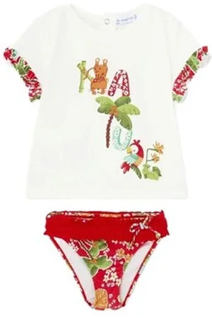 Mayoral Kokonaisuus 1642 Conjunto camiseta culetin Rojo 6 kuukautta