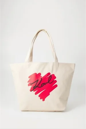 Karl Lagerfeld Laukut HEARTS REVERSIBLE SHOPPER Yksi Koko