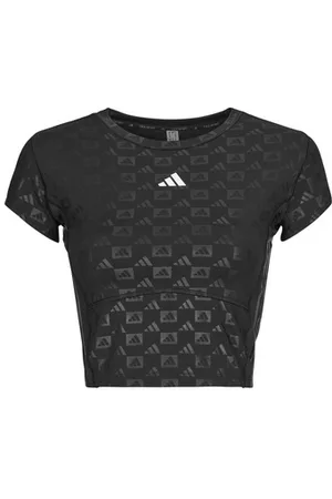 adidas Lyhythihainen t-paita Hyperglam Training Emboss T-Shirt EU S