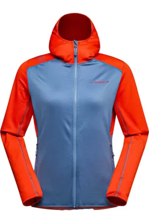 La Sportiva Fleecet Upendo Hoody W M33 644322 Moonlight/Cherry Tomato EU S