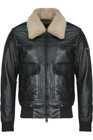 Oakwood Nahkatakki GENNARO (removable collar) EU S