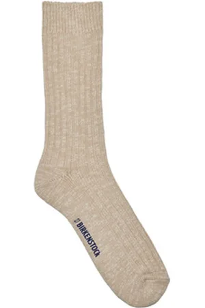 Birkenstock Korkeavartiset sukat Cotton Slub M White 42 / 44