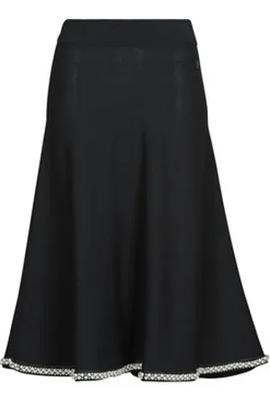 Karl Lagerfeld Lyhyt hame A LINE PEARL KNIT SKIRT EU M