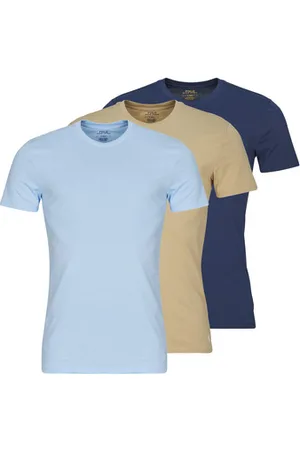 Ralph Lauren Lyhythihainen t-paita S/S CREW 3 PACK CREW UNDERSHIRT EU S