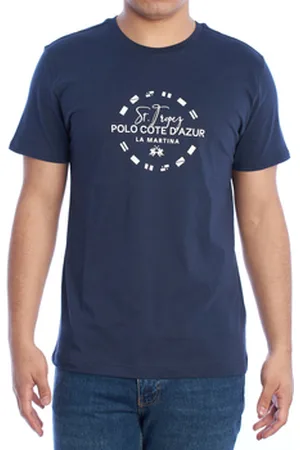 La Martina Lyhythihainen t-paita YMR321-JS206-07017 EU XXL