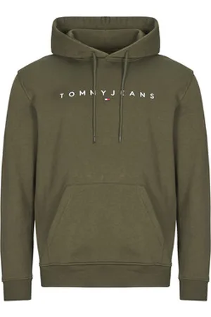 Tommy Hilfiger Svetari TJM REG LINEAR LOGO HOODIE EXT EU S