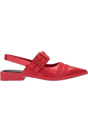 Melissa Balleriinat Ladylike Fem - Red/Black 38
