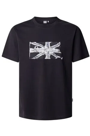 Pepe Jeans Lyhythihainen t-paita PM509720 FLAG BW EU XXL