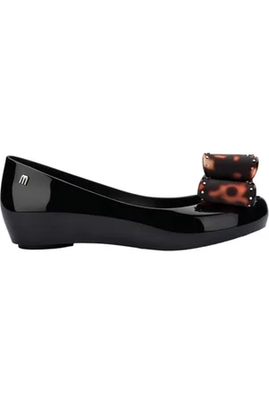 Melissa Balleriinat Ultragirl Classic Bow - Black/Tortoise Sheel 37