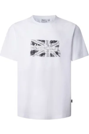 Pepe Jeans Lyhythihainen t-paita PM509720 FLAG BW EU XXL