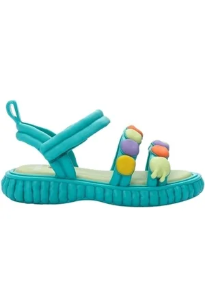 Melissa Poikien sandaalit MINI Baby Create + Play Doh Sandals - Blue/Green 22 / 23