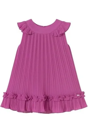 Mayoral Mekot 1915 Vestido plisado Lila 12 kuukautta