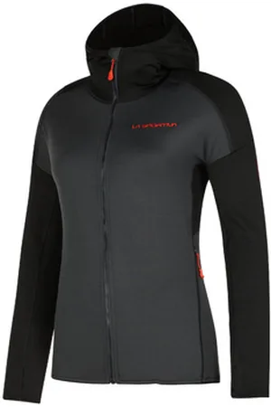 La Sportiva Fleecet Upendo Hoody W M33 900322 Carbon/Cherry Tomato EU S