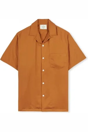 Portuguese Flannel Pitkähihainen paitapusero Dogtown Shirt - Cinnamon EU S