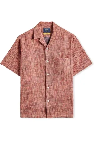 Portuguese Flannel Pitkähihainen paitapusero Summer Boucle Shirt - Grape EU XL
