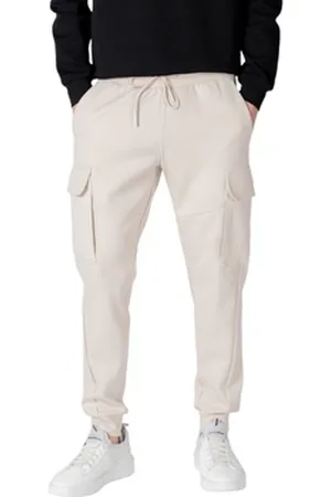 Antony Morato Housut REGULAR FIT WITH LOGOED RUBBER FLAG MMFP00405-FA150178 EU XL