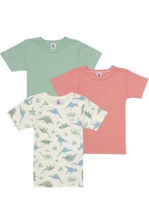 Petit Bateau Lyhythihainen t-paita 3 TEE SHIRTS MC 2 vuotta