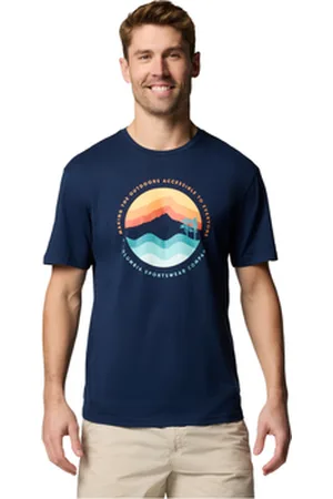 Columbia Lyhythihainen t-paita Path Lake II Graphic Tee EU XXL