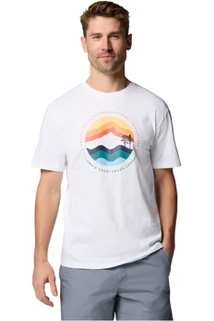 Columbia Lyhythihainen t-paita Path Lake II Graphic Tee EU XXL