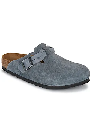 Birkenstock Puukengät Boston Braided LEOI/LEVE Basalt Gray 36