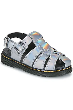 Dr. Martens Tyttöjen sandaalit Caarys J Silver Lazer Reflective Metallic 36